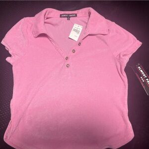 Almost Famous Pink Crop Top